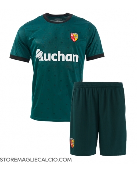 RC Lens Maglia Gara Trasferta Repliche 2024-25 Bambino Maniche Corte